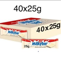 Milkybar white chocolate bars - white,