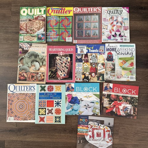 Lot quilting magazines - lot,