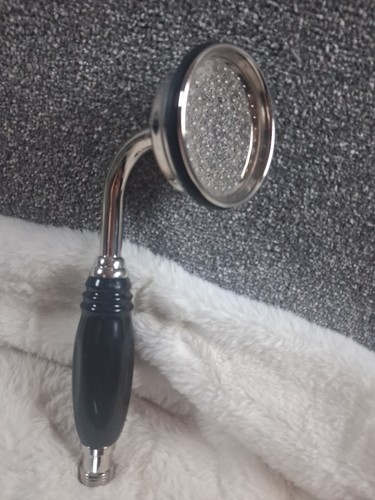 Vintage style chrome telephone - style,
