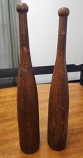Vintage Pair of Wooden Indian