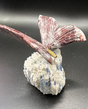 Crystal Butterfly Blue Kyanite Red Jasper Gemstone Butterflies Carving Free form