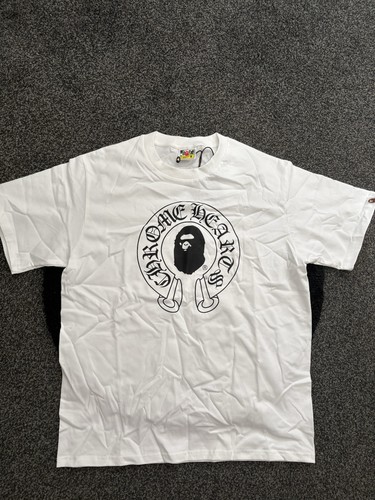 White bape chrome hearts - white,