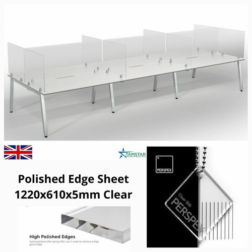 Perspex acrylic clear sneeze - acrylic,
