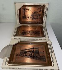 3 X Vintage Copper craft