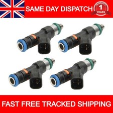 4x PETROL FUEL INJECTORS 550cc FITS MITSUBISHI MK8 EVO X 2007-15 0280158117