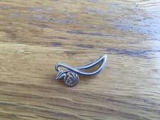 Sterling silver knot arrow - silver, &