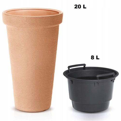 Tall outdoor plant - tall, pot