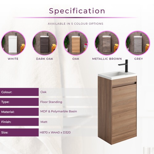 Light oak cloakroom compact - oak,