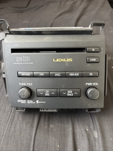Lexus ct200h radio - lexus, cd
