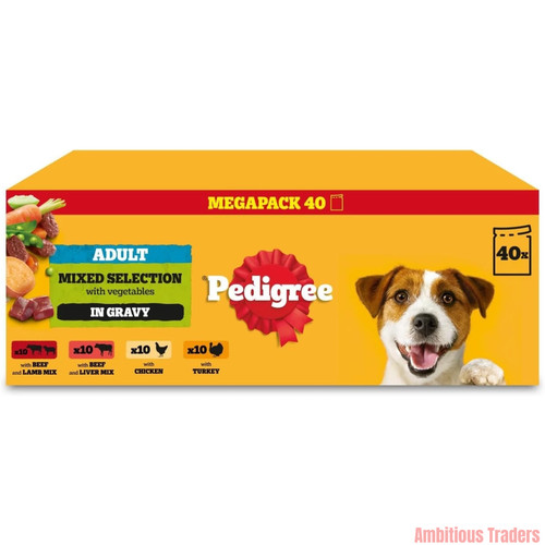 100g pedigree adult wet - x,