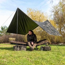 Nash Camo Multi Tarp Bank Life Carp Fishing T1241