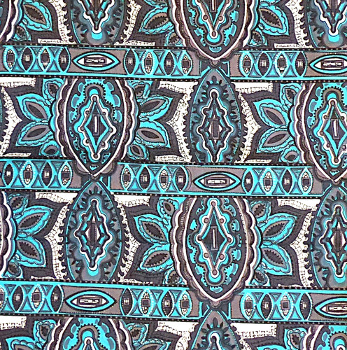 Retro style bright blue - style,