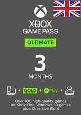 Xbox Game Pass Ultimate 3 Month UK Instant Code Delivery