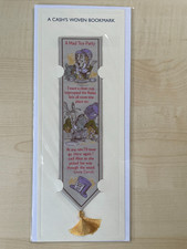 Cash's woven bookmark of the