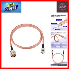 Bnc male type - n-type, rg400