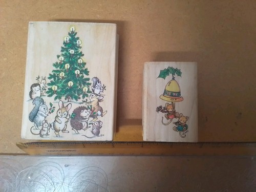 Wooden rubber stamps - stamps,, cute
