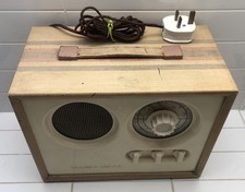Vintage Double Decca Valve Radio – Untested