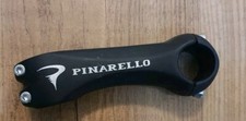 Pinarello Curved Aluminium Aheadset Stem (1+1/8th) In Black/White/Silver USED