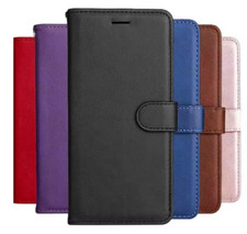 Leather Wallet Card Slot Flip