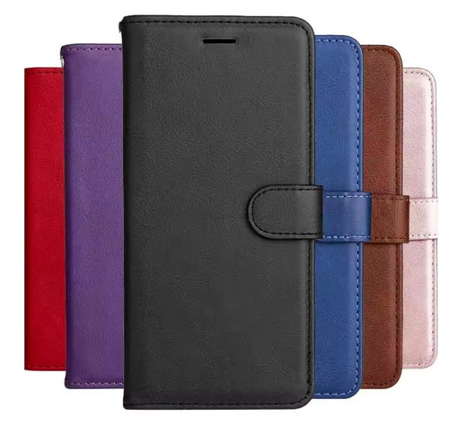 Leather wallet card slot flip - wallet,