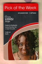STARBUCKS / ITUNES Pick of the