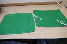 2 x GREEN ARMY CONVOY FLAG