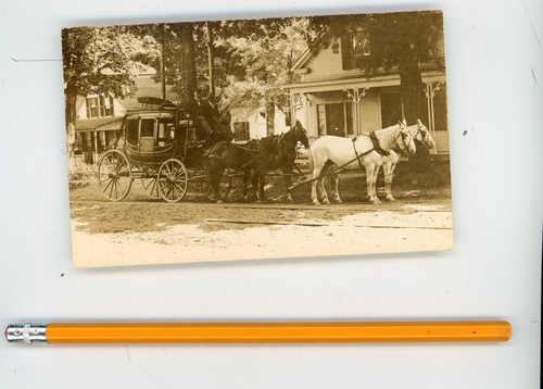 1910 horse drawn stagecoach - horse-drawn,