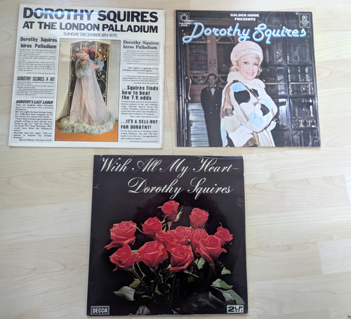 Dorothy squires lps - 3,