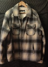 Schott NYC Plaid Wool Fleece