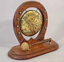 FINE ANTIQUE BRASS DINNER GONG
