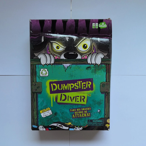 Dumpster diver take his - dumpster, diver: