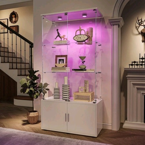 Doors glass display cabinet - doors,