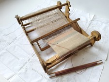 Vintage, old Small Wooden Weaving Loom, 18" x 14" x 7"