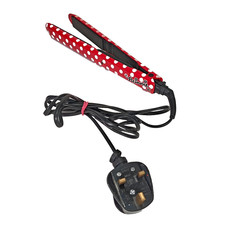 Disney Minnie Mouse Dot Red Hair Straightener Rare Discontinued Tested Working