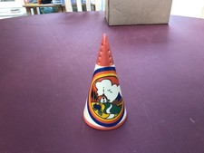 Clarice Cliff Crocus Conical Sugar Shaker Moorland Pottery Chelsea Works - lot 1