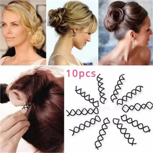 Pack spiral hair pins twist - pack,