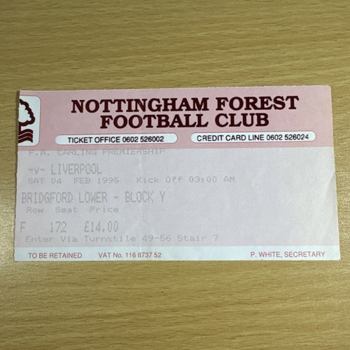Nottingham forest liverpool - nottingham,