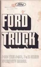 1975 Ford Pickup Truck Owners
