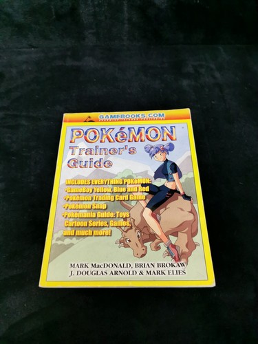 Pokemon trainer guide book - pokemon,