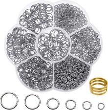 1000Pcs Jump Rings for Jewelry