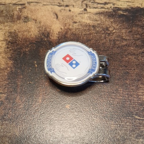 Dominos pizza cap badge - pizza, used
