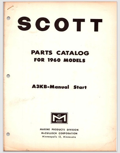 Scott mcculloch - mcculloch, outboard