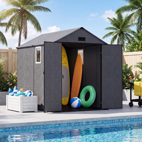 6x8 resin shed - 6x8,