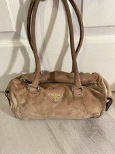 Prada Suede Scamosciato Bowler