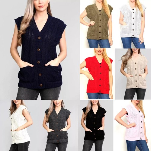 Ladies waistcoat sweater - waistcoat,