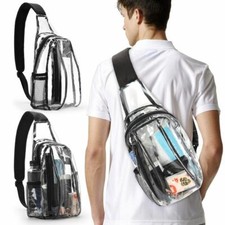 Clear PVC Sling Bag