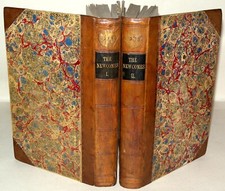 The Newcomes, William Makepeace Thackeray, 2 Vol Set, 1854/1855 Bradbury & Evans