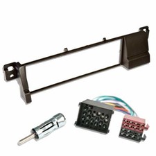 BMW E46 Single DIN CD Radio Stereo Facia Fascia Adaptor Plate Panel Fitting Kit