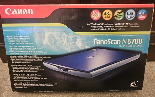 Canon canoscan n670u - canon,