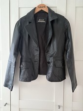 Heeli Women's Black Leather